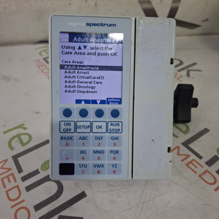 Baxter Sigma Spectrum 8.01.00 w/o Battery Infusion Pump