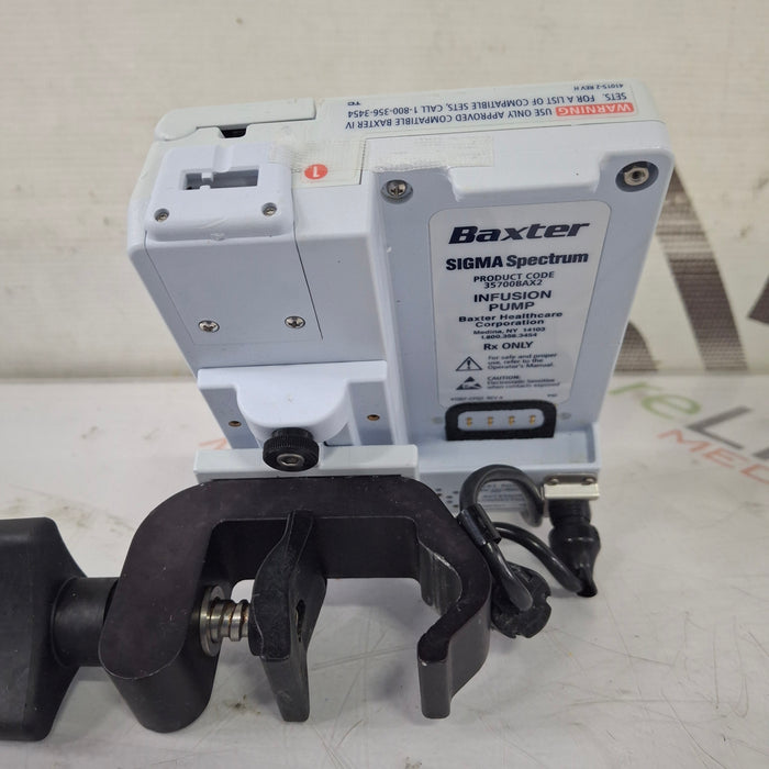 Baxter Sigma Spectrum 8.01.00 w/o Battery Infusion Pump