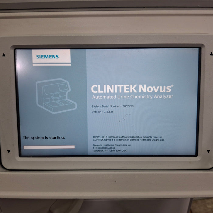 Siemens Siemens CLINITEK Novus Urine Analyzer Clinical Lab reLink Medical