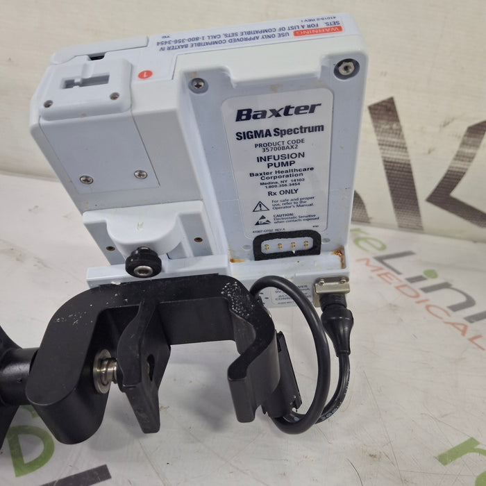 Baxter Sigma Spectrum 8.01.01 w/o Battery Infusion Pump