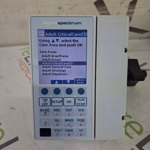 Baxter Baxter Sigma Spectrum 8.01.00 w/o Battery Infusion Pump Infusion Pump reLink Medical