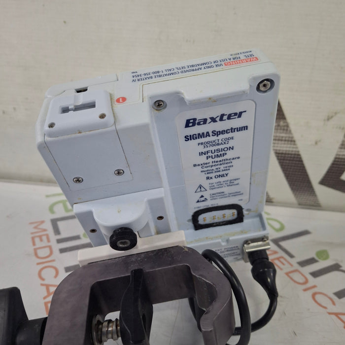 Baxter Sigma Spectrum 8.00.05 w/o Battery Infusion Pump