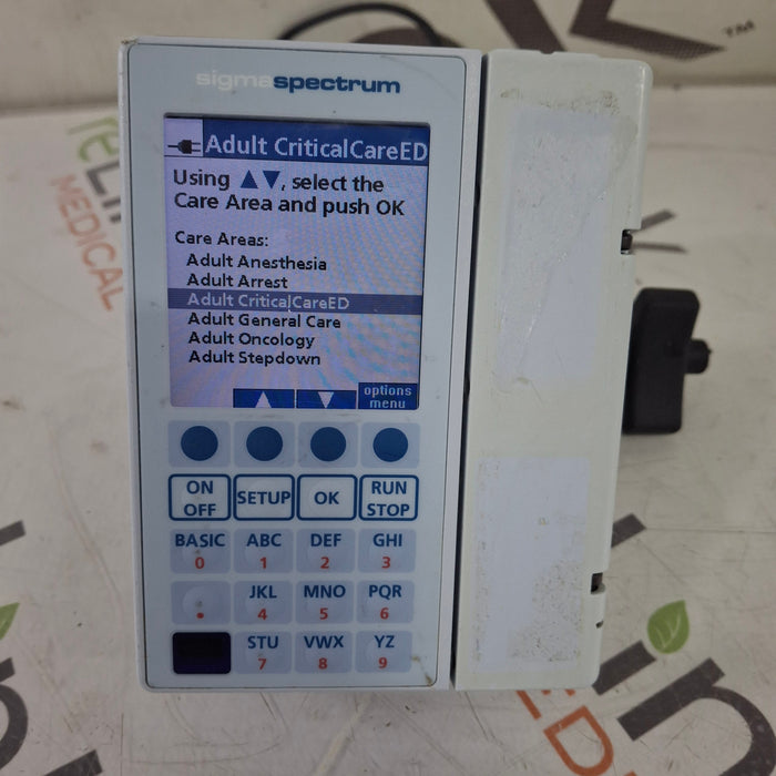 Baxter Sigma Spectrum 8.00.05 w/o Battery Infusion Pump