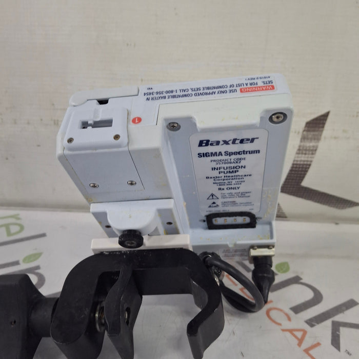 Baxter Sigma Spectrum 8.00.05 w/o Battery Infusion Pump