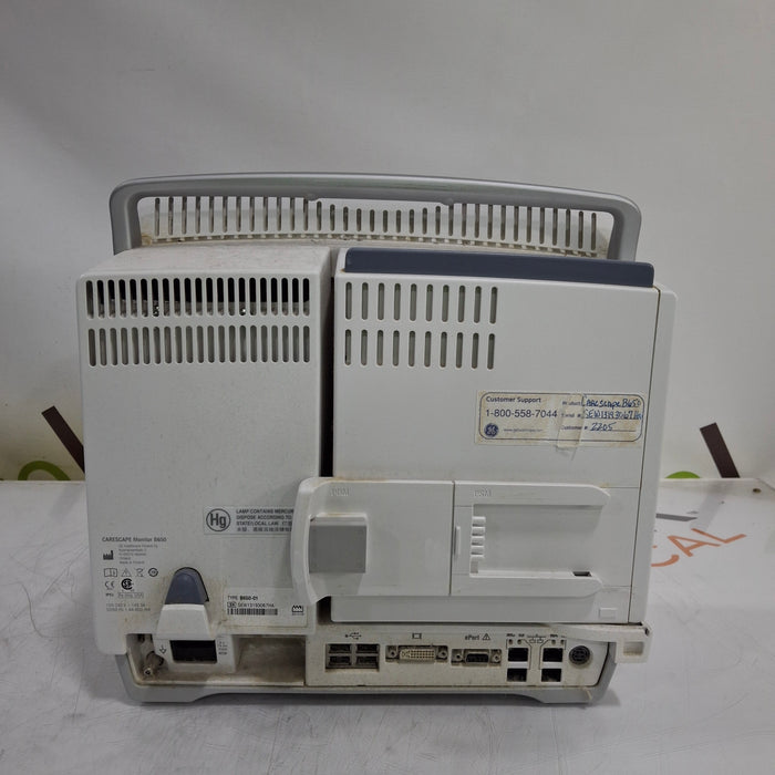 GE Healthcare GE Healthcare Carescape B650 Patient Monitor Patient Monitors reLink Medical
