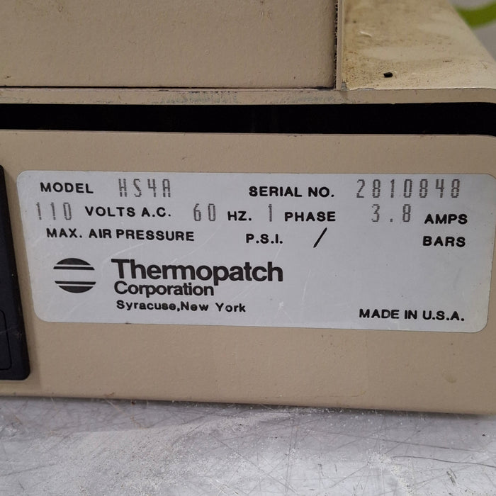 Thermopatch Thermopatch HS4A Heat Sealer Industrial Equipment reLink Medical