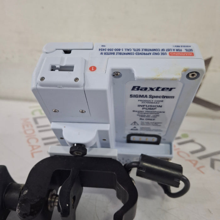 Baxter Sigma Spectrum 8.01.00 w/o Battery Infusion Pump