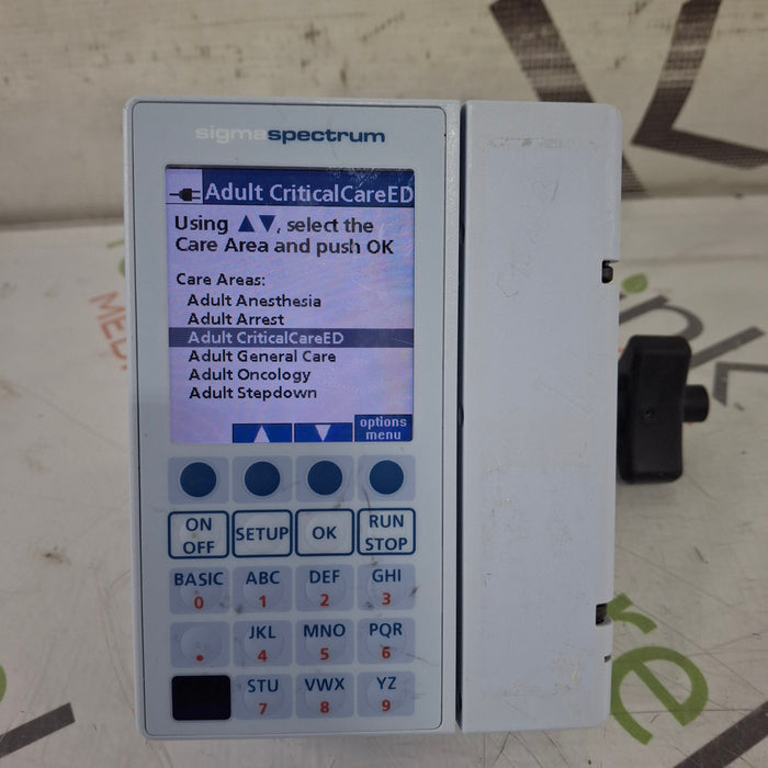 Baxter Sigma Spectrum 8.00.05 w/o Battery Infusion Pump