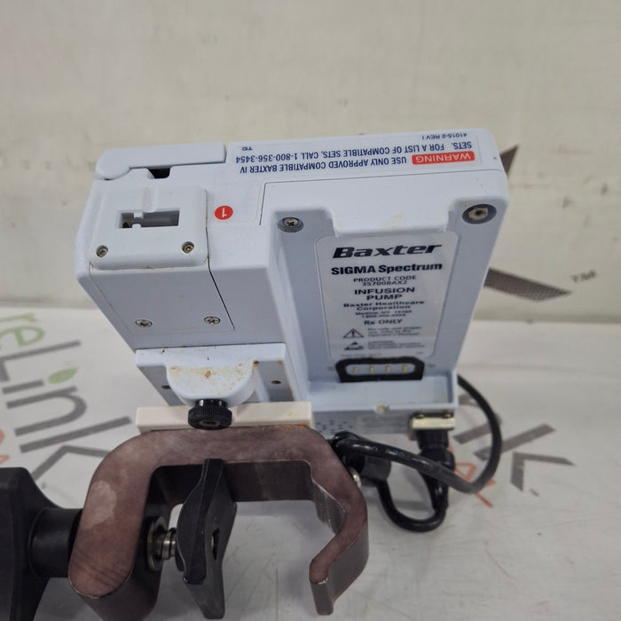 Baxter Sigma Spectrum 8.00.05 w/o Battery Infusion Pump