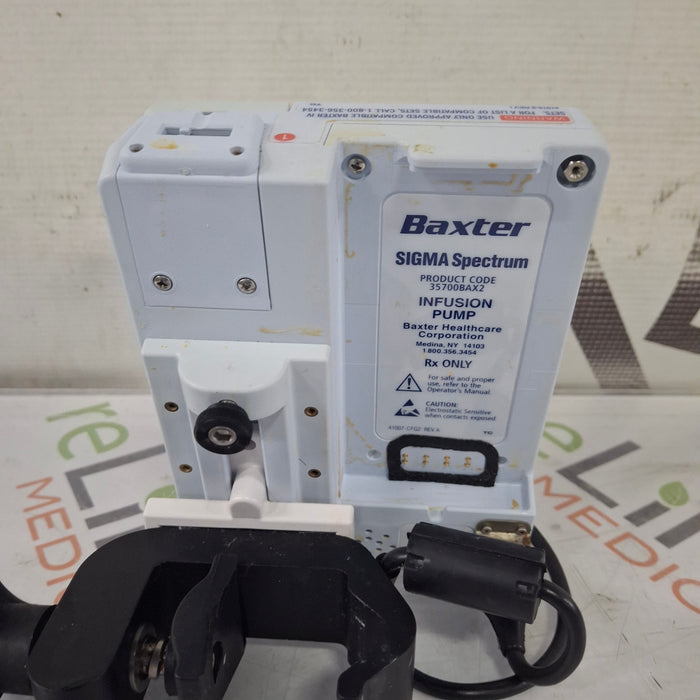 Baxter Sigma Spectrum 8.01.00 w/o Battery Infusion Pump