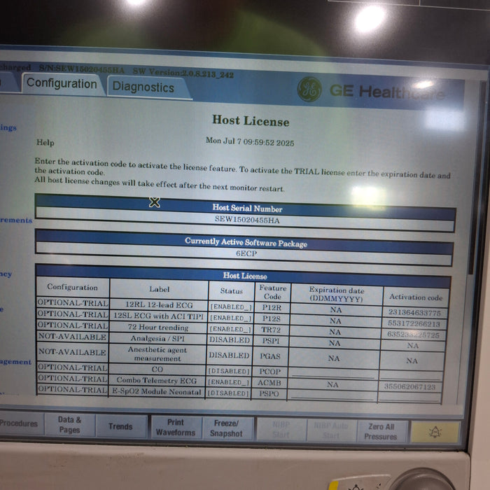 GE Healthcare GE Healthcare Carescape B650 Emergency Care Patient Monitor Patient Monitors reLink Medical