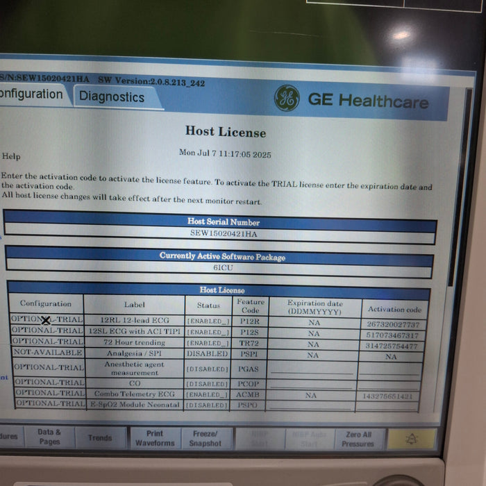 GE Healthcare GE Healthcare Carescape B650 Critical Care Patient Monitor Patient Monitors reLink Medical