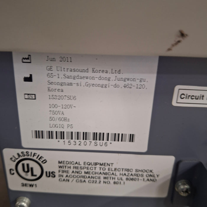 GE Healthcare GE Healthcare Logiq P5 Ultrasound Ultrasound reLink Medical