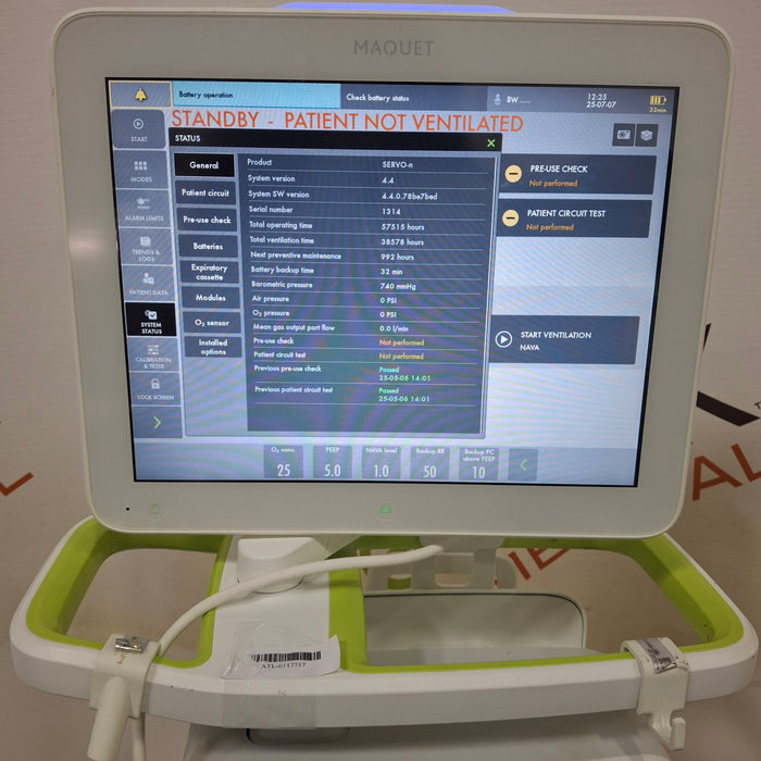 Maquet Servo N Ventilator