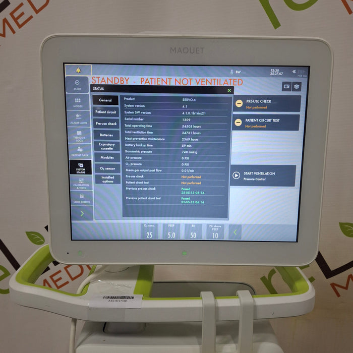 Maquet Maquet Servo N Ventilator Respiratory reLink Medical