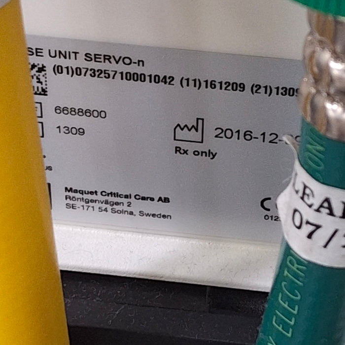 Maquet Maquet Servo N Ventilator Respiratory reLink Medical