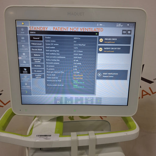 Maquet Maquet Servo N Ventilator Respiratory reLink Medical