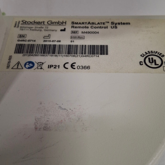 Stockert GmbH SmartAblate System Remote Control
