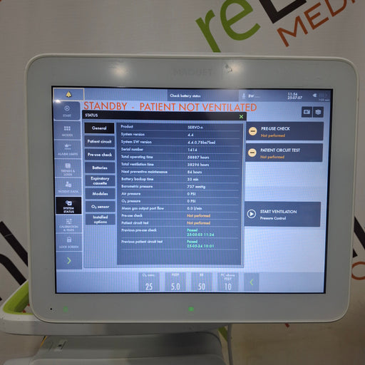 Maquet Maquet Servo N Ventilator Respiratory reLink Medical