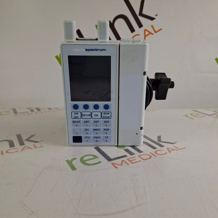 Baxter Baxter Sigma Spectrum 8.00.04 w/ A/B/G/N Battery Infusion Pump Infusion Pump reLink Medical