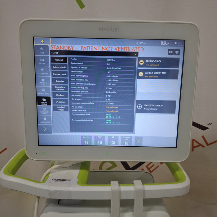 Maquet Servo N Ventilator