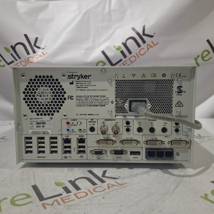 Stryker Stryker SDC3 240 060 100 Image Management System Rigid Endoscopy reLink Medical
