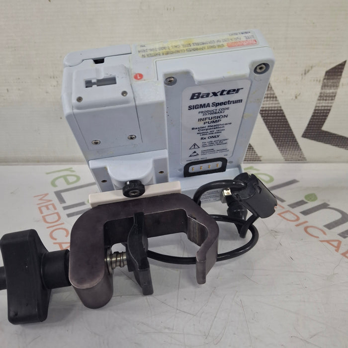 Baxter Sigma Spectrum 8.00.04 w/o Battery Infusion Pump