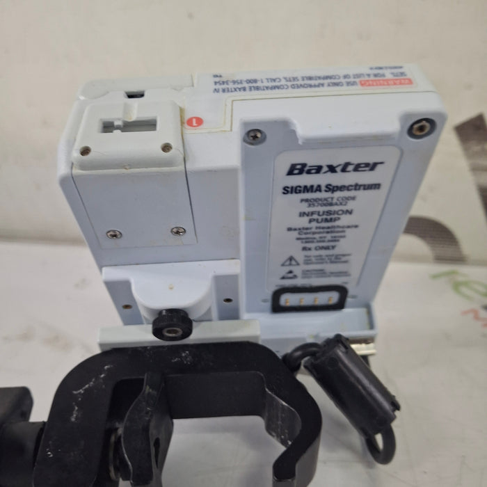 Baxter Baxter Sigma Spectrum 8.00.03 w/o Battery Infusion Pump Infusion Pump reLink Medical