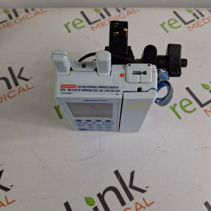 Baxter Baxter Sigma Spectrum 8.00.04 w/ A/B/G/N Battery Infusion Pump Infusion Pump reLink Medical