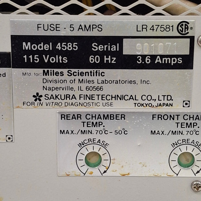 Tissue-Tek 4587 Cryo Console