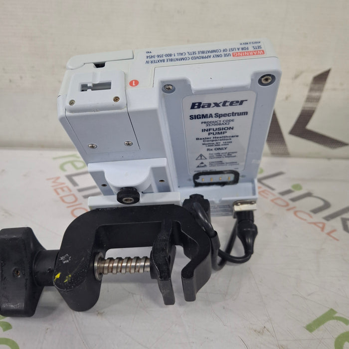 Baxter Sigma Spectrum 8.00.04 w/o Battery Infusion Pump