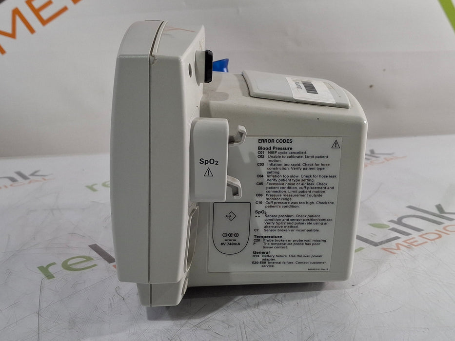 Welch Allyn 300 Series - Nellcor SpO2, Temp Vital Signs Monitor