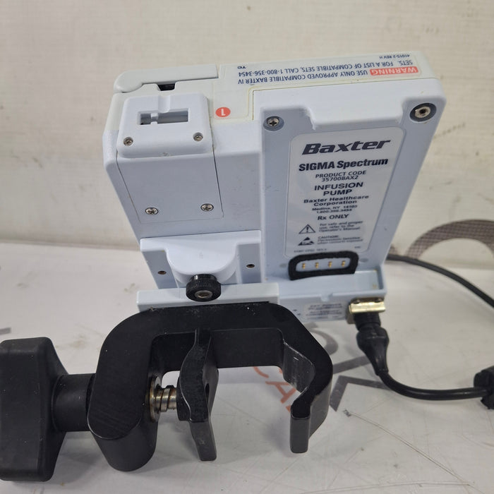 Baxter Sigma Spectrum 8.00.05 w/o Battery Infusion Pump