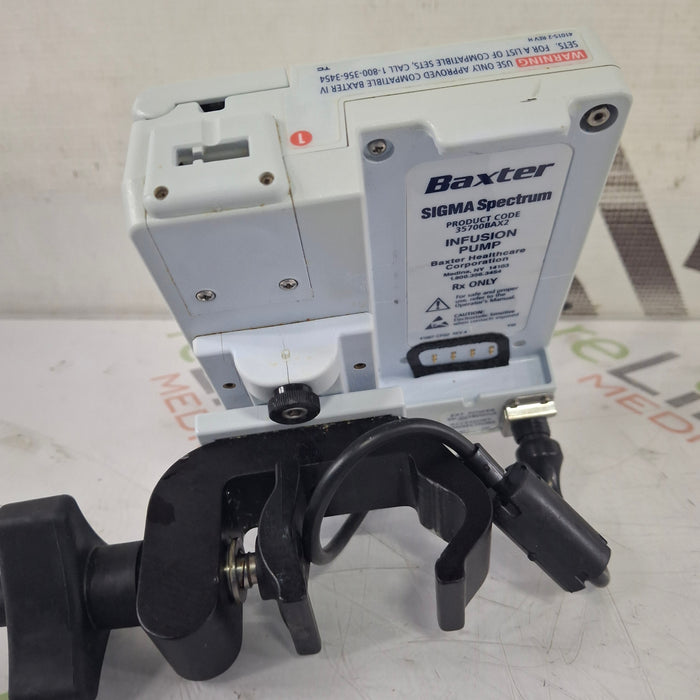 Baxter Baxter Sigma Spectrum 8.00.03 w/o Battery Infusion Pump Infusion Pump reLink Medical