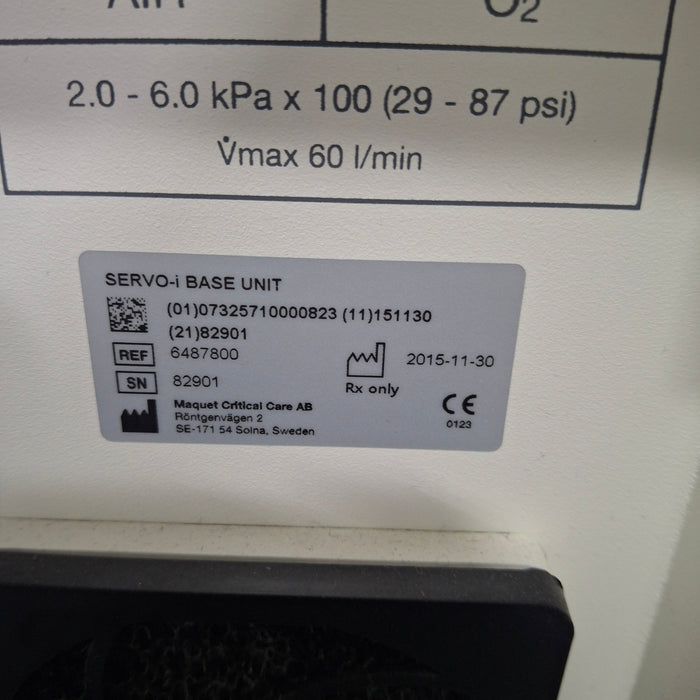 Maquet Maquet Servo-I Ventilator Respiratory reLink Medical