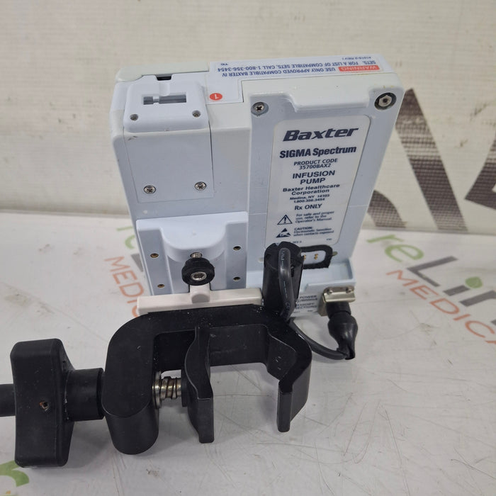 Baxter Sigma Spectrum 8.01.00 w/o Battery Infusion Pump