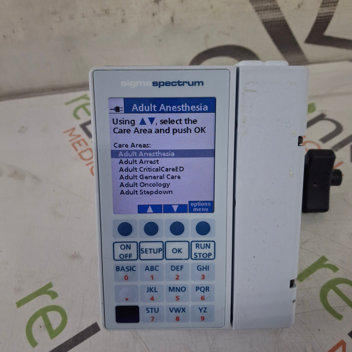 Baxter Baxter Sigma Spectrum 8.01.00 w/o Battery Infusion Pump Infusion Pump reLink Medical