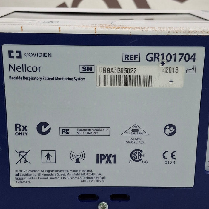 Covidien Covidien GR101704 Bedside Respiratory Patient Monitoring System Patient Monitors reLink Medical