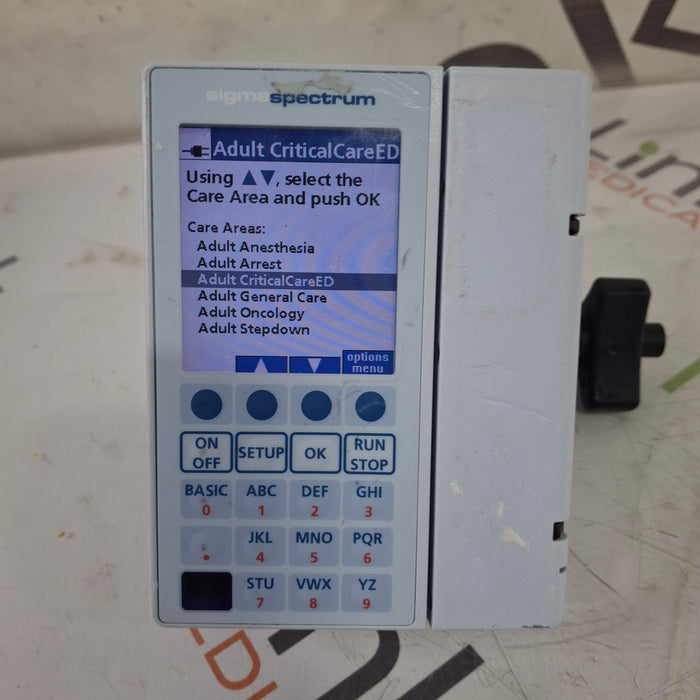 Baxter Sigma Spectrum 8.00.05 w/o Battery Infusion Pump