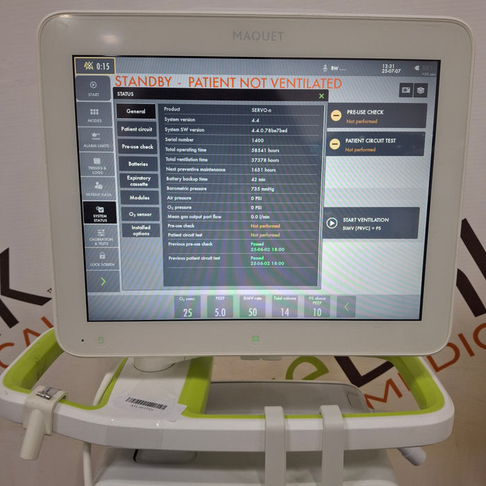 Maquet Servo N Ventilator