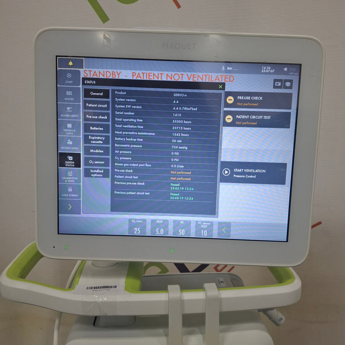 Maquet Maquet Servo N Ventilator Respiratory reLink Medical