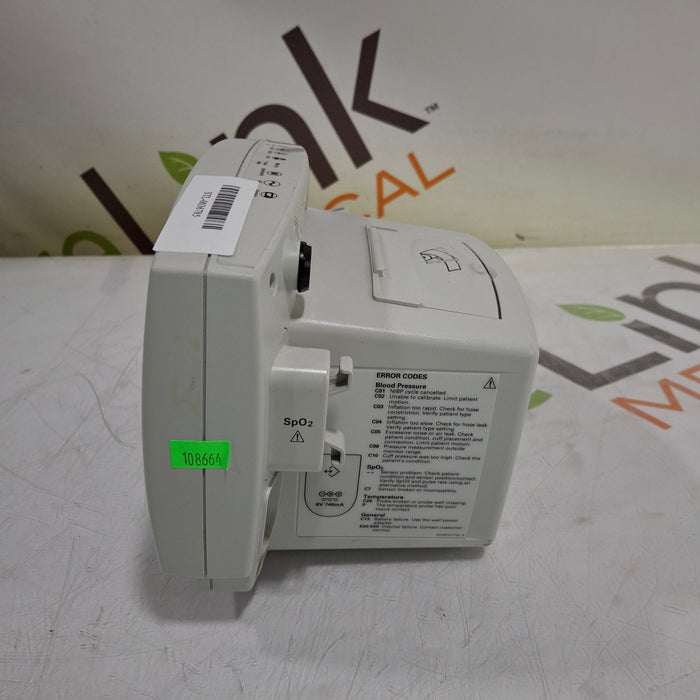 Welch Allyn 300 Series - Nellcor SpO2, Temp, Printer Vital Signs Monitor