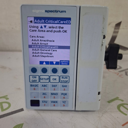 Baxter Baxter Sigma Spectrum 8.01.00 w/o Battery Infusion Pump Infusion Pump reLink Medical