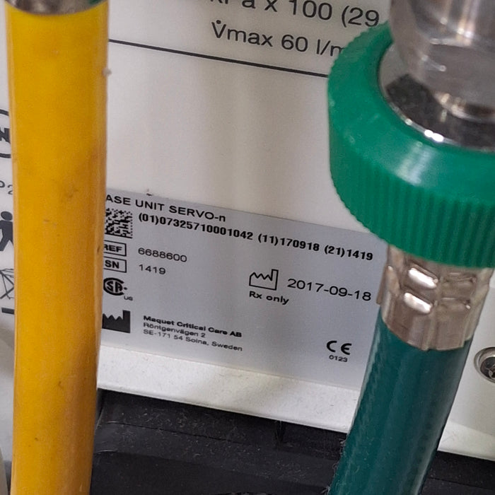 Maquet Maquet Servo N Ventilator Respiratory reLink Medical