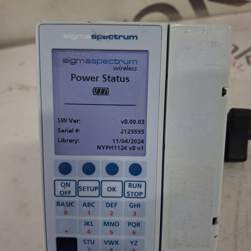 Baxter Baxter Sigma Spectrum 8.00.03 w/o Battery Infusion Pump Infusion Pump reLink Medical