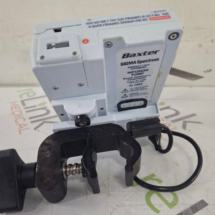 Baxter Baxter Sigma Spectrum 8.00.03 w/o Battery Infusion Pump Infusion Pump reLink Medical