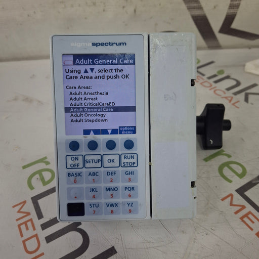 Baxter Baxter Sigma Spectrum 8.00.03 w/o Battery Infusion Pump Infusion Pump reLink Medical