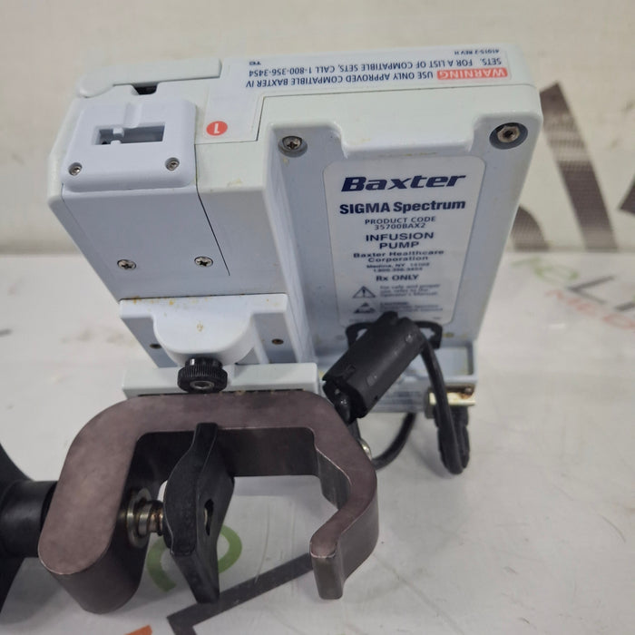 Baxter Baxter Sigma Spectrum 8.00.03 w/o Battery Infusion Pump Infusion Pump reLink Medical