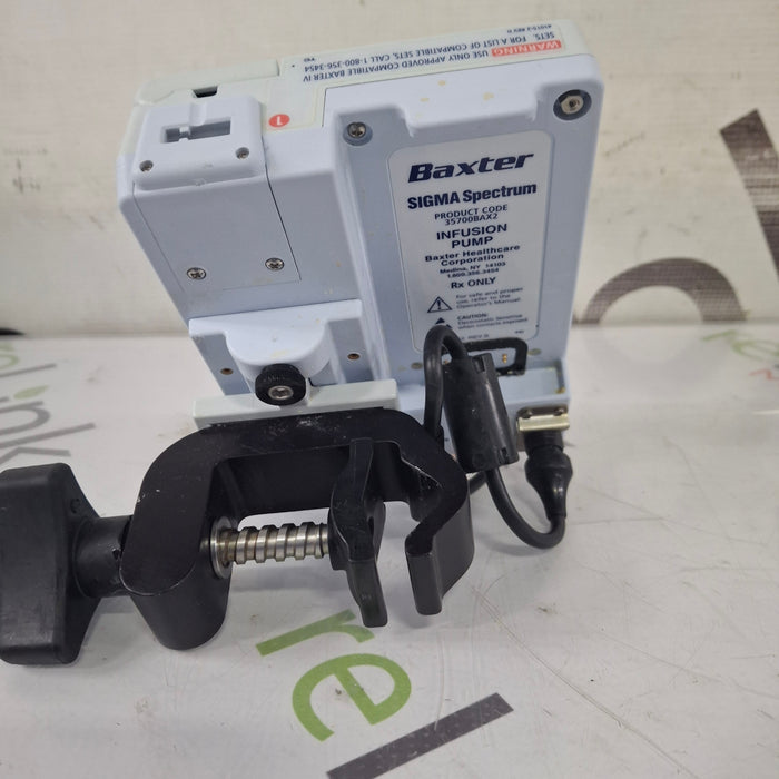 Baxter Baxter Sigma Spectrum 8.01.00 w/o Battery Infusion Pump Infusion Pump reLink Medical