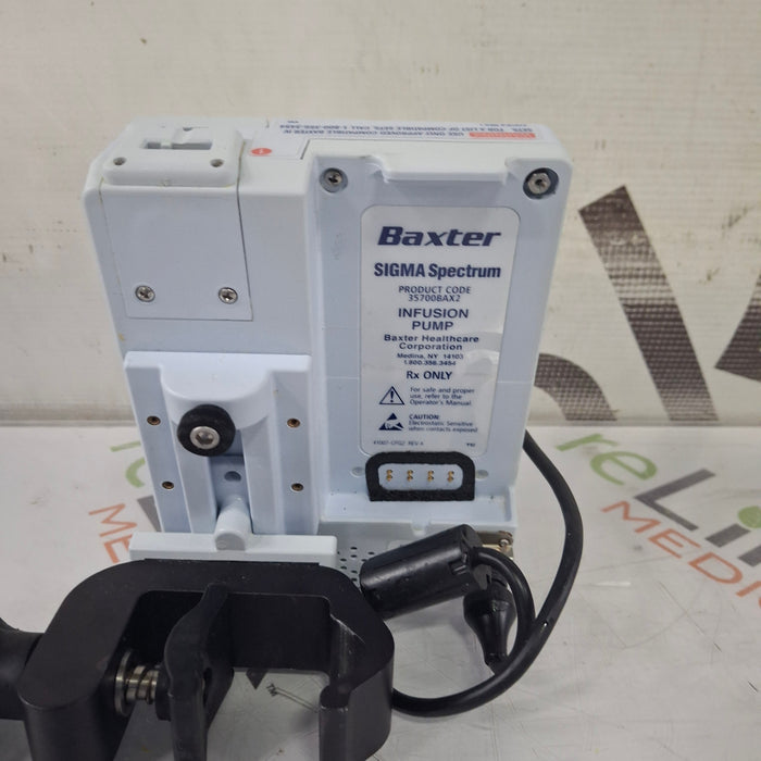 Baxter Sigma Spectrum 8.00.05 w/o Battery Infusion Pump